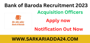 Bank of Baroda Recruitment 2023