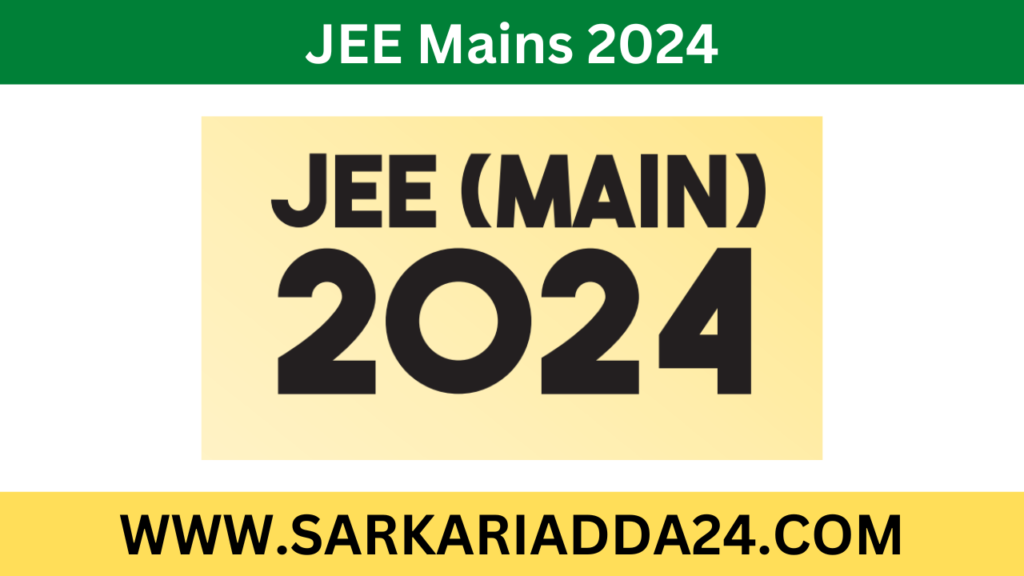 JEE Mains 2024