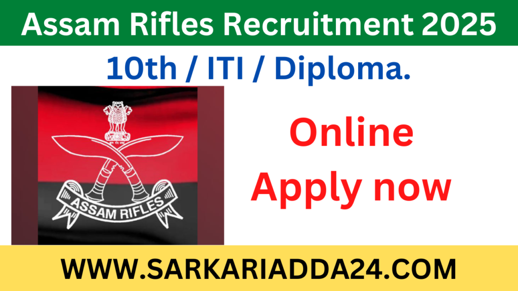 Assam Rifles Recruitment 2025