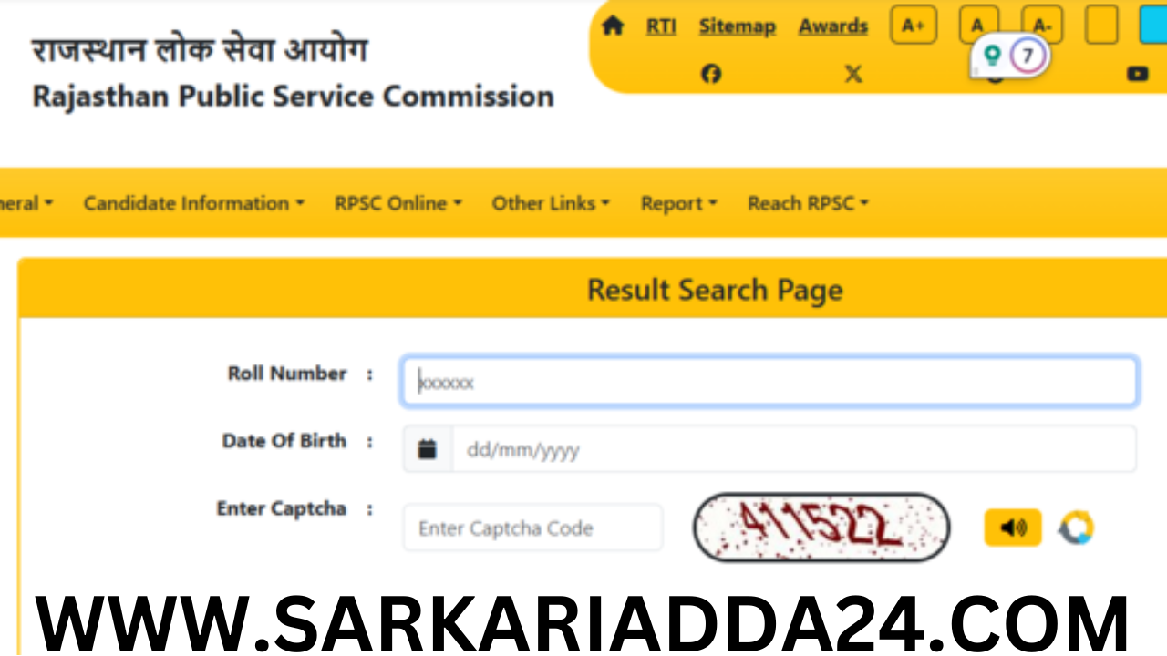 RPSC RAS Prelims 2024 Marks Final Answer Key