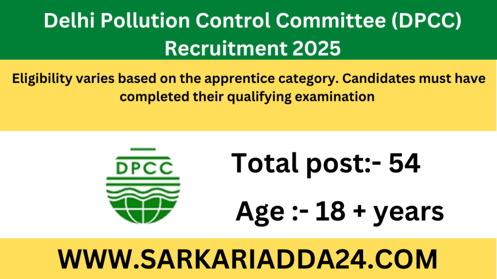 DPCC Recruitment 2025